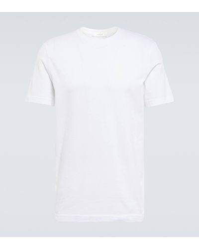 The Row Luke Cotton Jersey T-shirt - White
