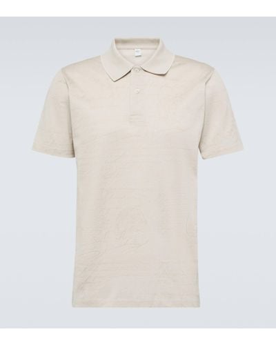 Berluti Cotton Polo Shirt - Natural