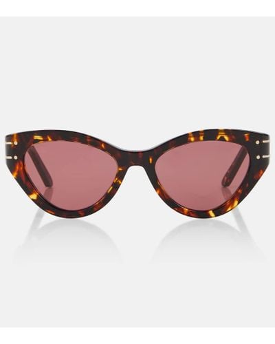 Dior Cat-Eye-Sonnenbrille DiorSignature B7I - Braun