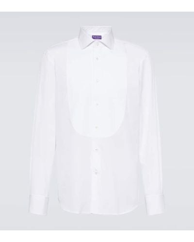 Ralph Lauren Purple Label Hemd aus Baumwolle - Weiß