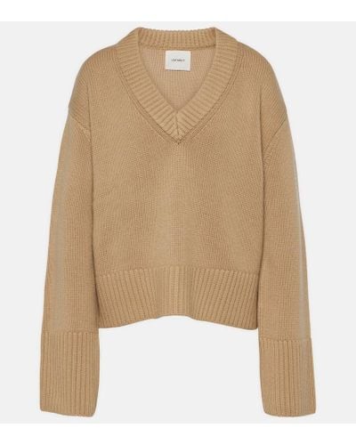 Lisa Yang Aletta Cashmere Sweater - Natural