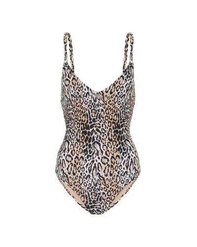 Melissa Odabash Cyprus Cheetah-print Swimsuit - Multicolour