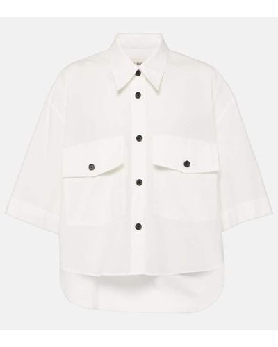 Khaite Hemd Mahsha aus Baumwolle - Weiß