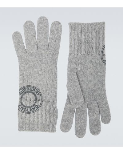 Burberry Handschuhe aus Kaschmir - Grau