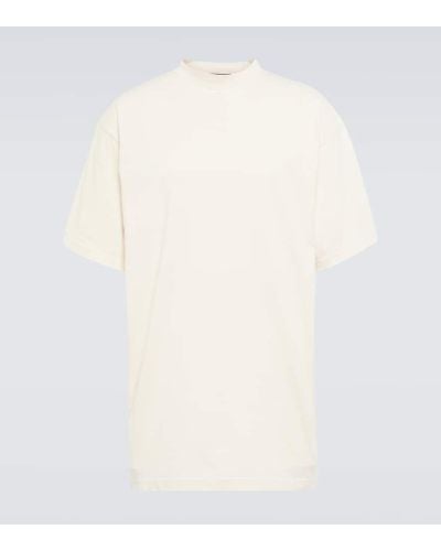 Balenciaga Camiseta de algodon - Blanco