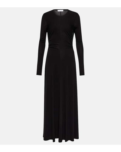 Proenza Schouler White Label Cutout Jersey Maxi Dress - Black