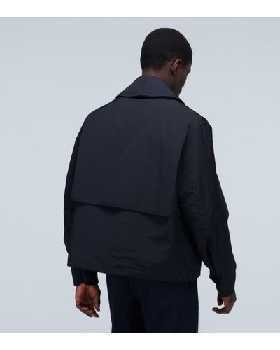 Jil Sander Technical Jacket in Black for Men - Lyst
