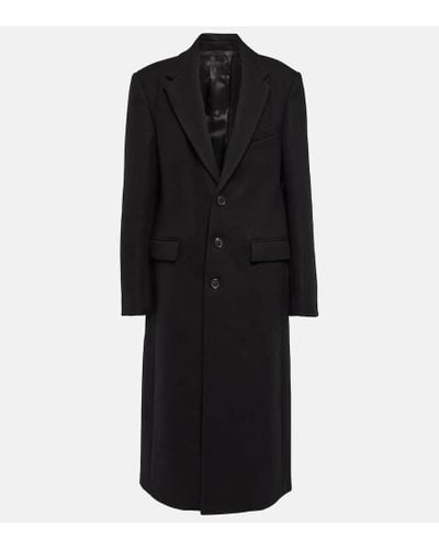Wardrobe NYC Cappotto in lana vergine - Nero