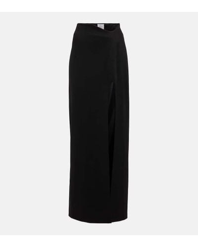 Galvan London Alicja Jersey Maxi Skirt - Black