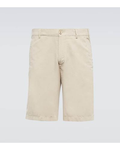 Loro Piana Shorts Deck en mezcla de algodon - Neutro