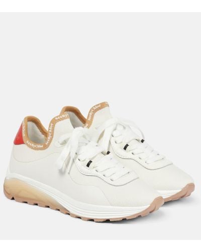 See By Chloé Brett White Low Top Sneakers