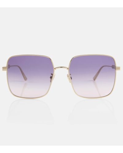 Dior Diorcannage S1u Square Sunglasses - Purple
