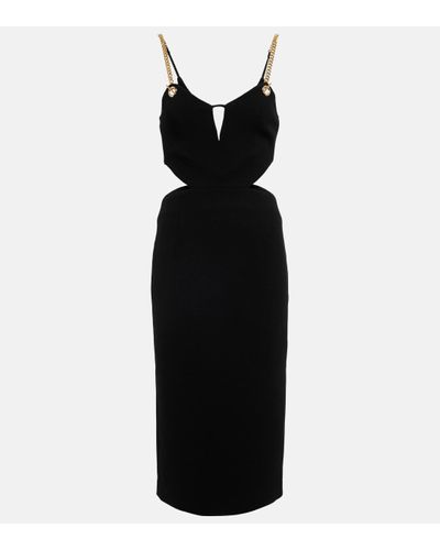 Rebecca Vallance Dulce Amore Midi Dress - Black