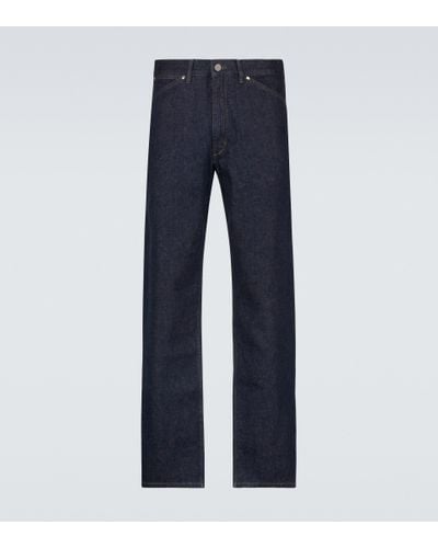 Lemaire Straight-leg Jeans - Blue