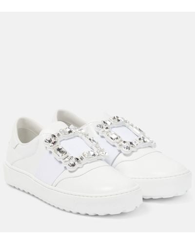 Roger Vivier Viv' Golf Trainers - White