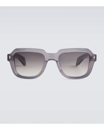 Jacques Marie Mage Taos Square Sunglasses - Gray