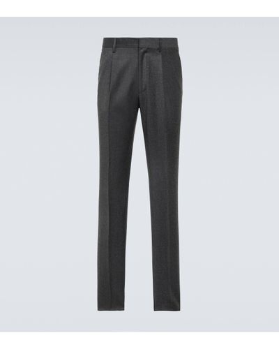 Lardini Wool And Cashmere Suit Trousers - Grey