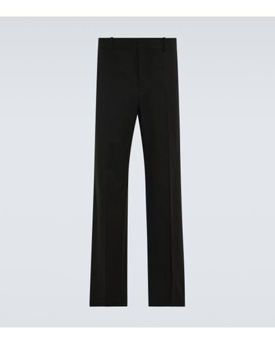 Loewe Pantalon en laine - Noir