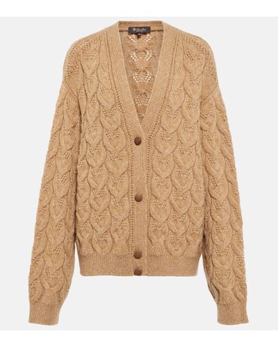 Loro Piana Cardigan Monginevro en cachemire - Neutre