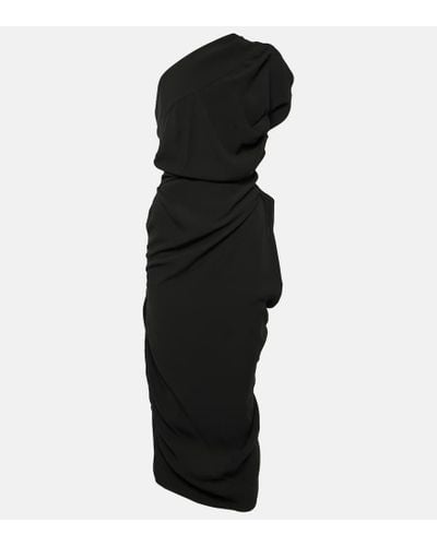 Vivienne Westwood One-Shoulder-Midikleid Andalouse - Schwarz