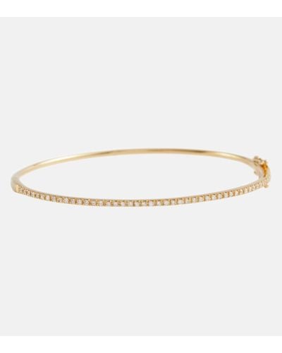SHAY Single Row 18kt Yellow Gold Bracelet With Diamonds - Natural