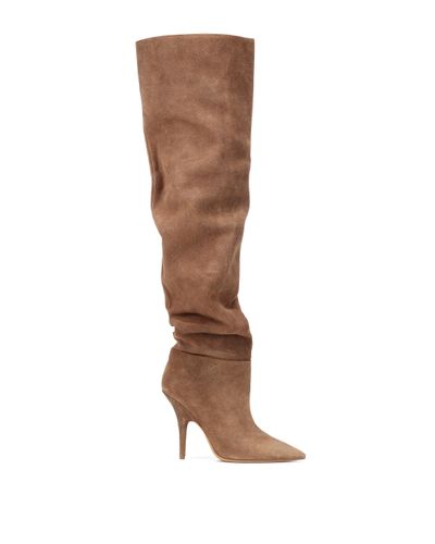 yeezy knee length boots