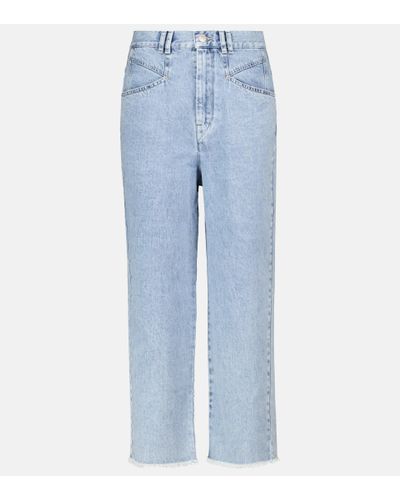 Isabel Marant Cropped Jeans Dilali - Blau