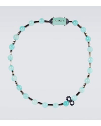 Lanvin Verziertes Armband - Blau