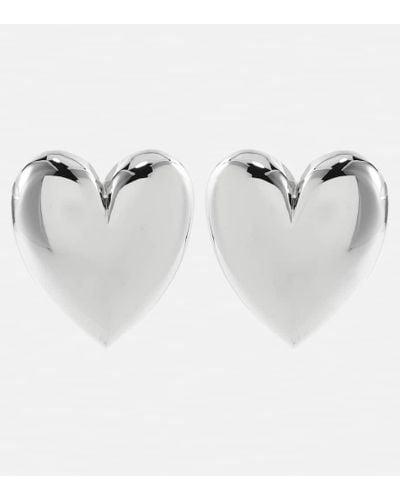Jennifer Fisher Puffy Heart 10kt Gold-plated Earrings - Metallic