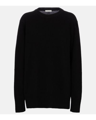 The Row Sibem Wool And Cashmere Jumper - Black