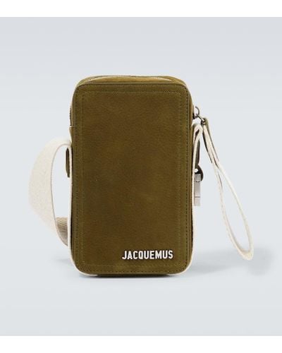 Jacquemus Messenger Bag Le Cuerda Vertical - Grün
