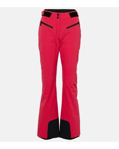 Toni Sailer Amis Ski Trousers - Red
