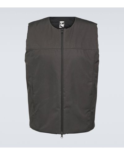 GR10K Veste sans manches matelassee - Gris