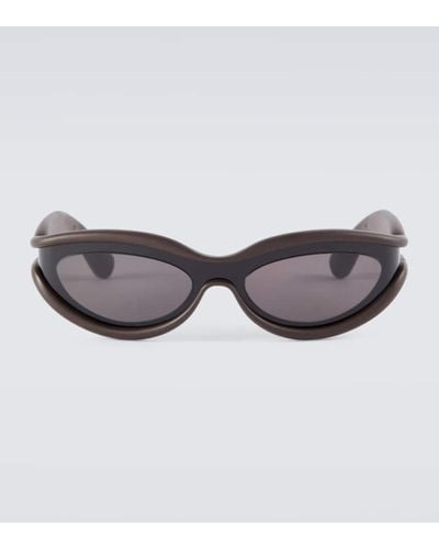 Bottega Veneta Cat-Eye-Sonnenbrille Hem - Grau