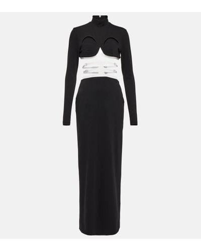 Christopher Kane Cutout Maxi Dress - Black