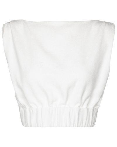 Sir. The Label Yves Cotton-blend Top - White