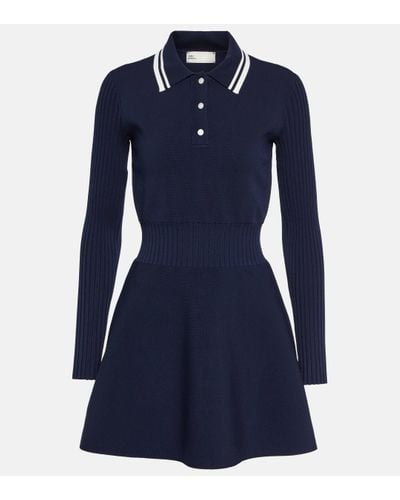 Tory Burch Shirt Minidress - Blue