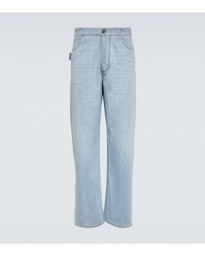 Bottega Veneta Jeans a gamba larga - Blu