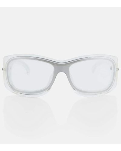 Givenchy Eckige Sonnenbrille G180 - Grau
