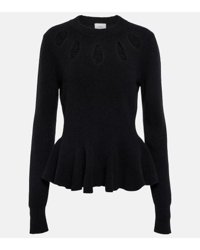 Erdem Felicity Wool Sweater - Black