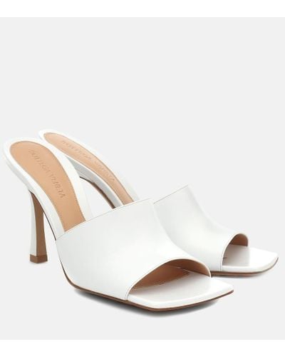 Bottega Veneta Stretch Sandals - White