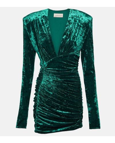 Alexandre Vauthier Vestito Corto - Verde