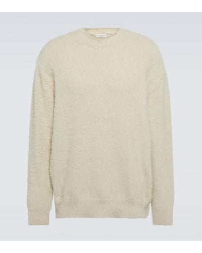 Dries Van Noten Crewneck Sweater - Natural