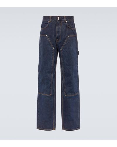 Givenchy Carpenter Cargo Jeans - Blue