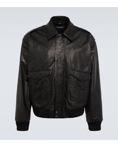 Cuir dolce gabbana homme sale
