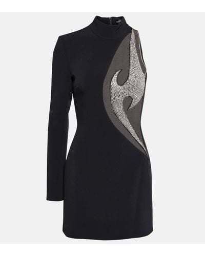 David Koma Bead Embroidery Dress Dresses - Black