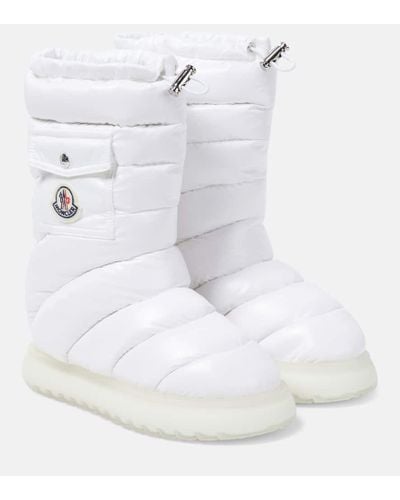 Moncler Gaia Pocket Mid Boots - White