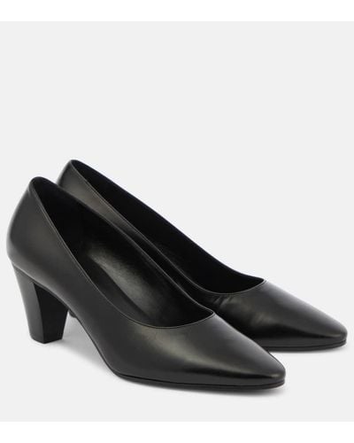 The Row Pumps Charlotte in pelle - Nero