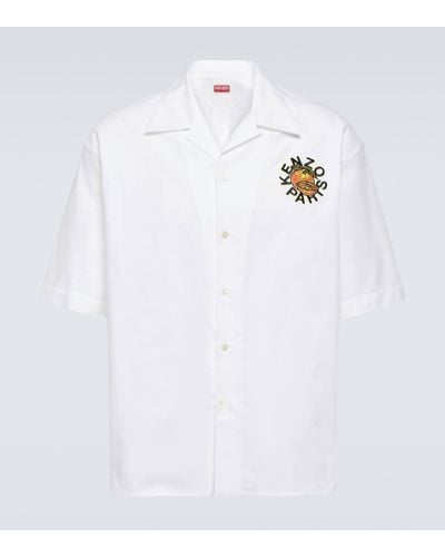KENZO T-shirt en coton - Blanc