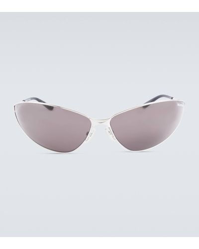 Balenciaga Razor Cat-eye Sunglasses - Pink